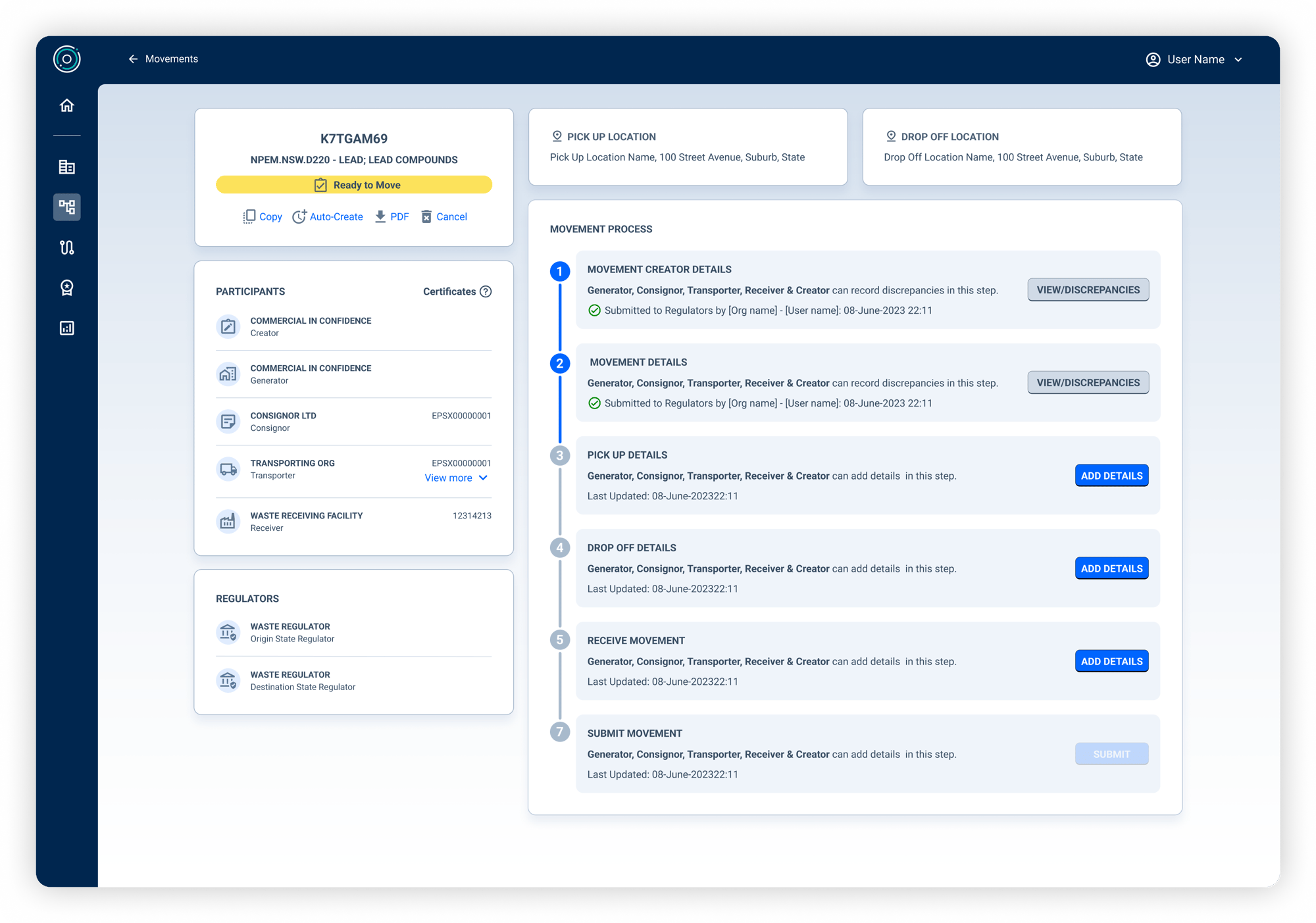 Movement reporting-1